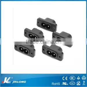 10a 250v Universal Black Ac Power Socket With Thread Holes thumbnail-1