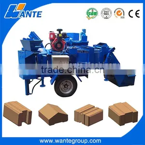 WT2-20M Hydraulic Press Brick Machine,ecological Bricks Machinery thumbnail-1