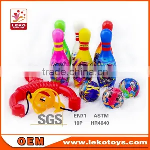 LEKO PU Bowling Set With Colorful Appearance thumbnail-1