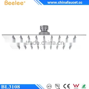 Beelee Water Saving Air Pressurized Shower Head, 304 Stainless Steel Shower Head thumbnail-2