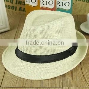 Wholesale Promtional Gift Fashionable Paper Straw Weaving Hat thumbnail-1