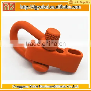 Yukai Wholesale Custom Logo Buckle Clasp With Adjuster Bar thumbnail-1
