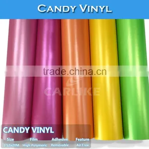 Hot Sell CARLIKE Brand Matt And Glossy Candy Car Wrap Film thumbnail-6