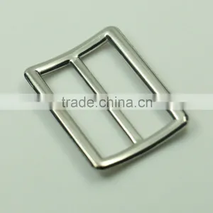 Eco-friendly Zinc Alloy Fashion Metal Curved Tri-glide Buckle for 38mm Belts thumbnail-3