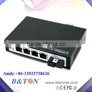 DC48V 100Mbps 4 Port PoE Switch thumbnail-1