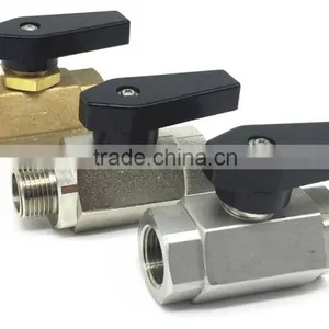 Full Port Ball Valve W/Hex Body Heavy Duty Mini Valve thumbnail-1