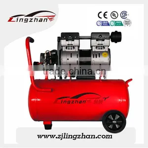 Lingzhan New Type Diesel Protable Piston Type Direct Belt Driven Cheap Air Compressor thumbnail-1