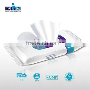 Patient Care Wipes, Chlorhexidine Gluconate Wipes,medical Wipes thumbnail-2