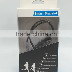 Silicone Low Energy Wristband With Bluetooth Control And Calculating Calories For Bracelet Devices thumbnail-2