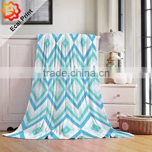 Wholesale Autumn Queen Size Sublimated Heat Transfer Printed Polar Fleece Blanket thumbnail-1