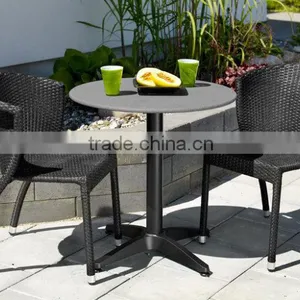 Rattan Cube Garden Furniture Includes Two Single Chairs and One Coffee Table thumbnail-1