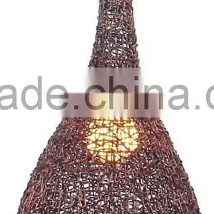 Modern Brown Rattan Floor Lamp/Lights of Decoration With CE thumbnail-3