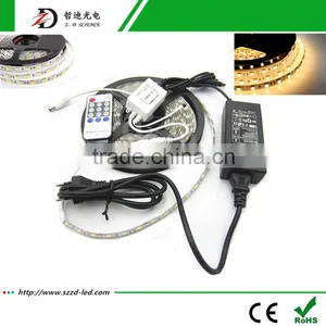 2015 New Dimmable Warm White LED Strip Lights 12V Indoor LED Light Strips 5050 LED Strip Kits thumbnail-1