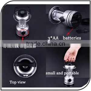 Outdoor Portable 12led 3pcs AAA Flashlight Camping Lantern With Compass thumbnail-6