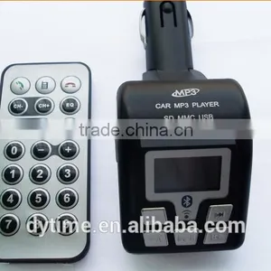 Bluetooth Player Car FM Transmitter MP3 Bluetooth Car Kit thumbnail-4