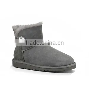 2015 Pure Color Hot Cheap Ankle Genuine Leather Boots thumbnail-2