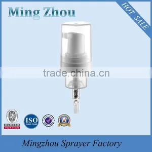 MZ-G PP White Hand Soap Foam Pump With Cap thumbnail-1