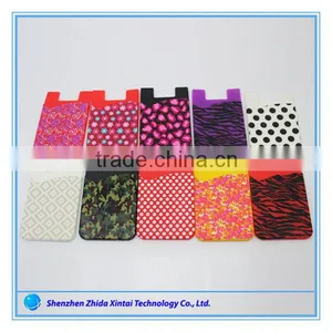 New Arrival Silicone Sitcky Name Card Holder for Phone thumbnail-6