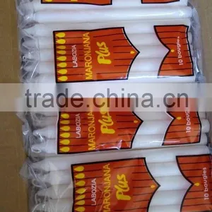 Wholesale Household White Plain Candle for Africa Market With 8pcs/box thumbnail-4