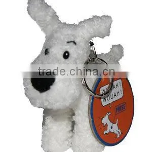 HI EN71 Unique Custom Mini Plush Dog Keychain thumbnail-1