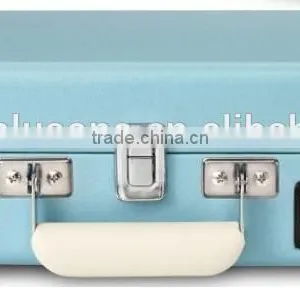 Hot Sale Newest Portable Suitcase Turntable Player Vinyl Records Suitcase Gramophone thumbnail-3