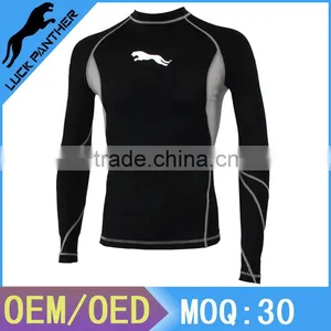 Skin Compression Base Layer Shirt Under Rash Guard MMA Sports thumbnail-1