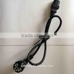 VDE Approved 3 Pin European ac Power Cord H05VV-F thumbnail-6