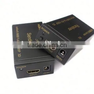 60M HDMI Over Lan Extender Cat5e Full-HD HDMI Extender thumbnail-2
