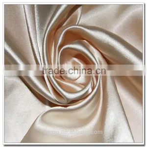 Wujiang Polyester Spandex Stretch Satin Fabric Curtain Fashion Dress Fabric thumbnail-2