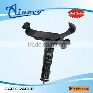 Universal Car Mount With 5V/1.5A USB Charger for IPhone,Samsung thumbnail-1