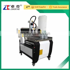 4 Axis 6090 Aluminum Cutting Machine Also Can Do Wood Acrylic With 1.5KW Water Cooling Spindle Of Mach3 Controller thumbnail-1
