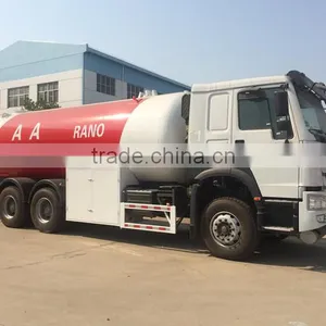 High Performance Customized Sinotruck Howo 6x4 Lpg Gas Cylinder Tank Truck thumbnail-6