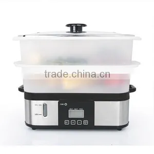 12L Digital Stainless Steel Food Steamer thumbnail-1