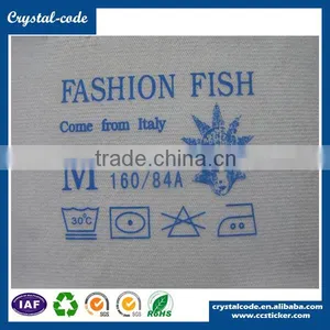 Printed Cloth Woven Heat Press Clothing Label thumbnail-2