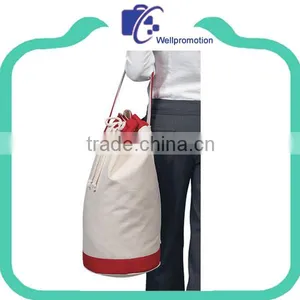 Wholesale Portable Cotton Canvas Sailor Bag With Shoulder Strap thumbnail-6