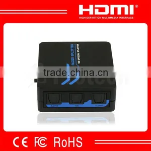 TOSLINK Digital Optical 1x5 Audio Splitter With High Quality Support Signal Retiming thumbnail-1