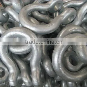 US Type G2130 Bow Shackle With Safety Pin thumbnail-1