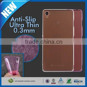 C&T Ultra Slim 0.3mm Case / Extremely Thin Transparent TPU Back Cover For Sony Xperia Z1 thumbnail-6