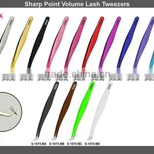 xD Russian Volume Eyelash Extension Tweezers Custom Logo Volume Lash Tweezers thumbnail-2