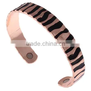 Fashion Cooper Jewelry Bangle Magnetic Energy Power Bracelet Bangle Health Copper Bangles Bracelet Accessories Wholesale Quality Choice thumbnail-5