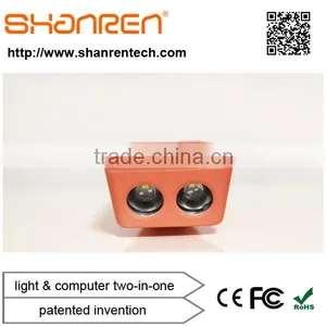 Shanren Raptor Cycle 300 LM LED Light Bicycle Led Lights With Smart Bike Computer thumbnail-3