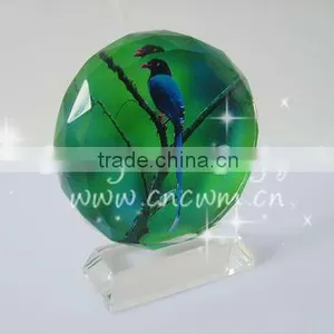 2015 Classical Wholesale Colorful Crystal Printing for Table Decoration or Gift thumbnail-1