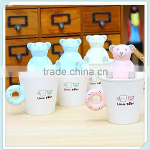 Ceramic Bear Mug With Donut Handle and Bear Combination Coffee Mug thumbnail-1