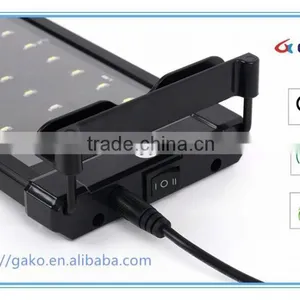 50cm 11W Led Aquarium Light White14000k+ Blue460nm Curve Led Light Bar Mounting Bracket thumbnail-3