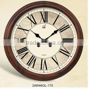 Big Wooden Wall Clock Big Clock Digital Wall Clock thumbnail-1