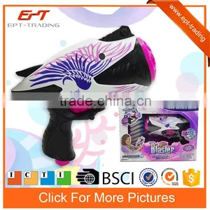 Girls Battle Game Toy Plastic Soft Air Guns Pistol for Sale thumbnail-1