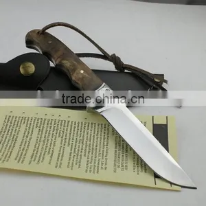 OEM Handmade Wood Hunting Survival Knife thumbnail-3