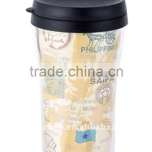 Promotion Plastic Mug Food Safe Material Color Full Paper Insert thumbnail-1