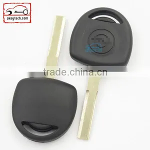 Okeytech Opel Transponder Chip Key Shell Blank With HU43 Blade With Logo Transponder Chip Key Blank Opel Car Key Case thumbnail-1
