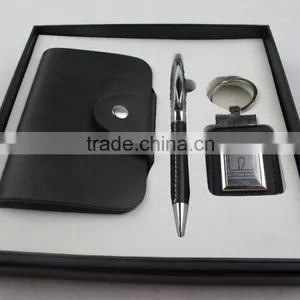 Gifts Card Case Keychain Metal Ball-point Pen Sets TS-p00413 thumbnail-1